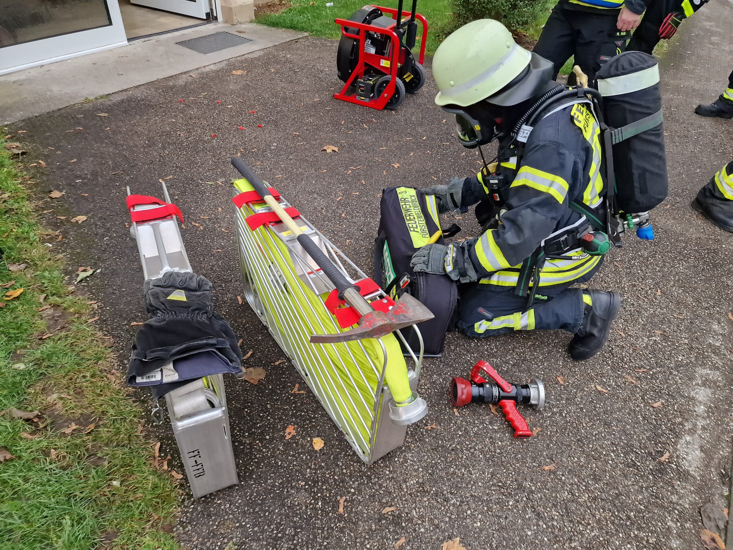 Einsatz mit Schreckmoment…