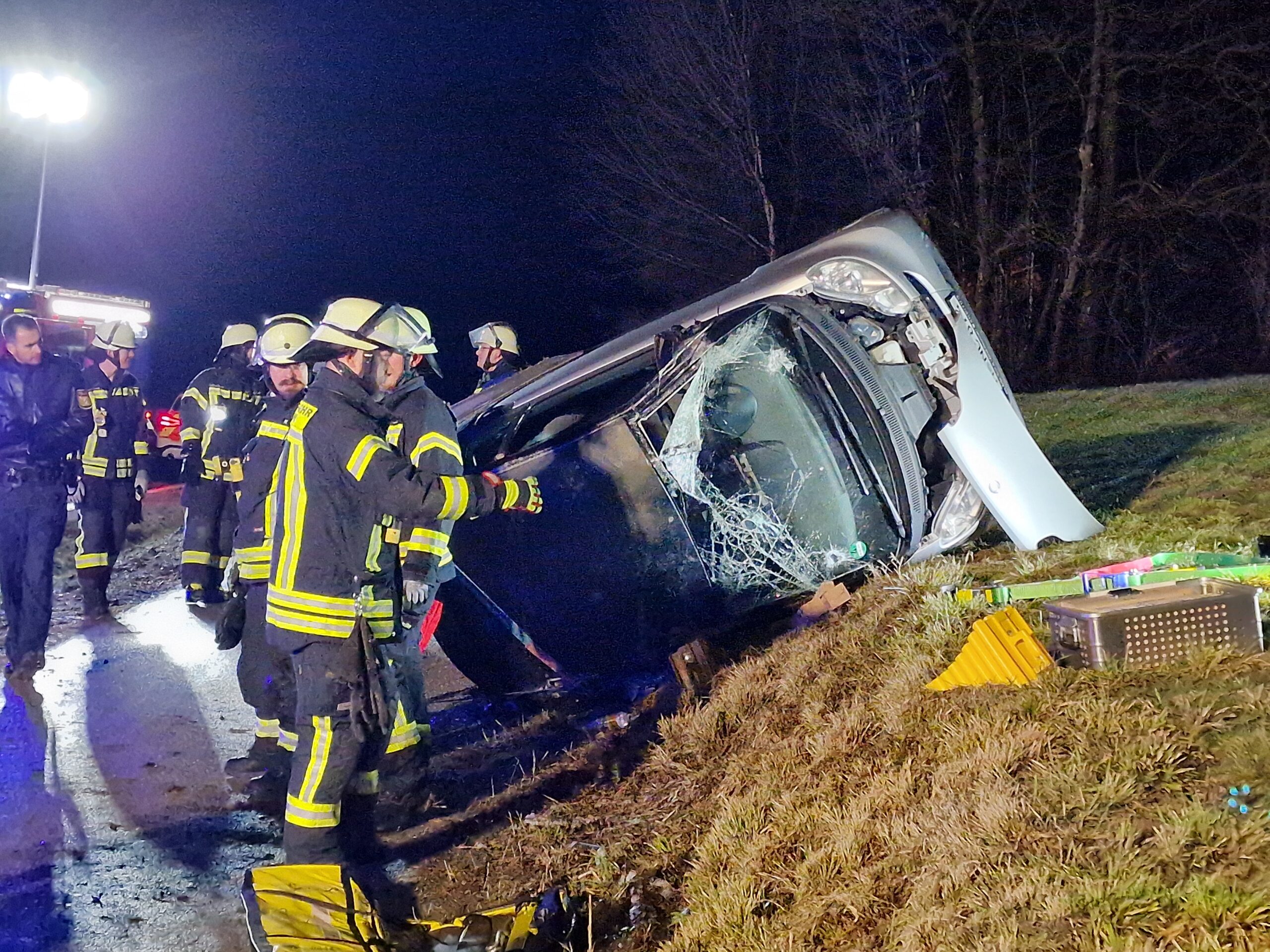 Verkehrsunfall in den Morgenstunden