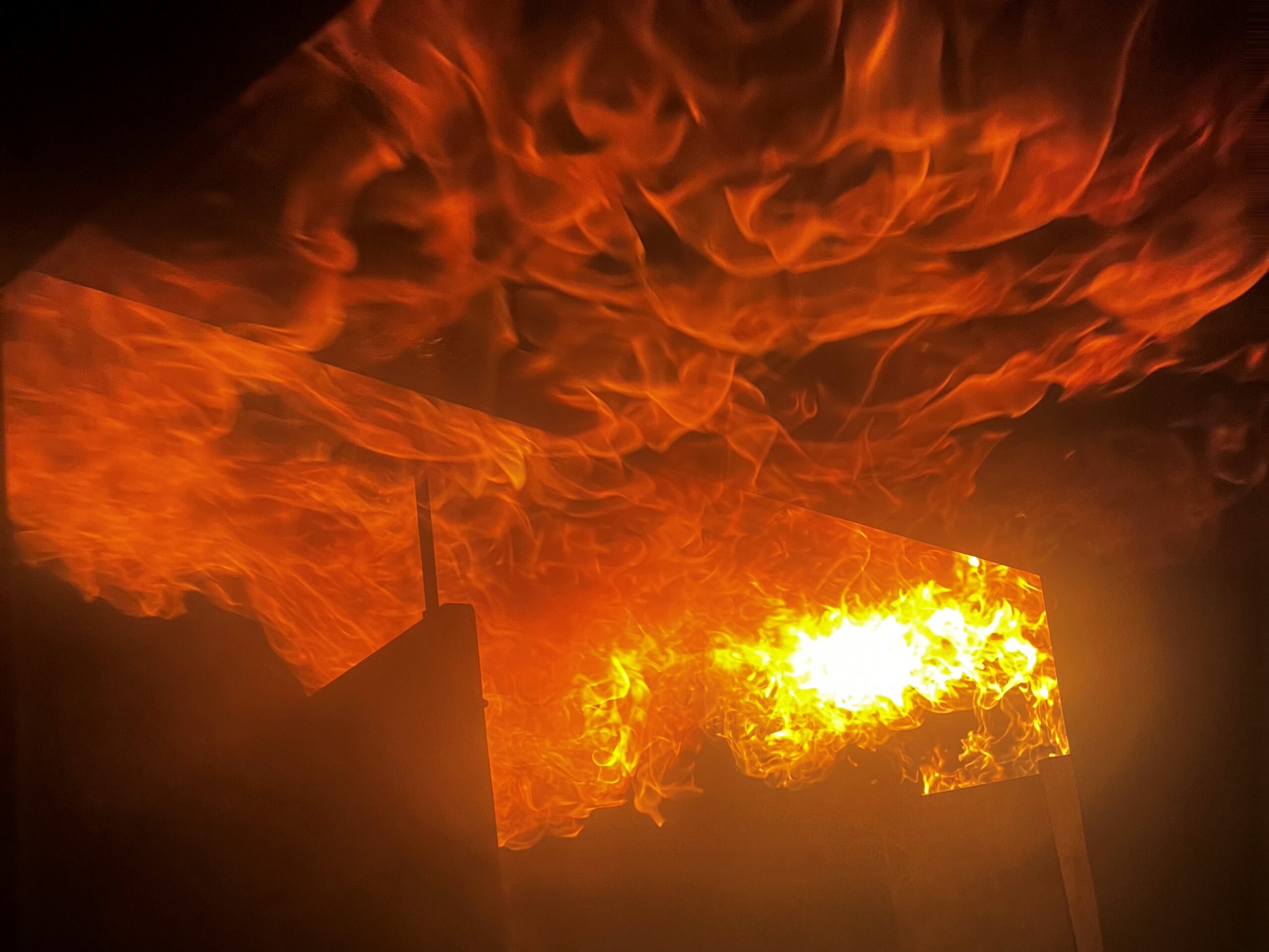 Heißausbildung bei der Feuerwehr
