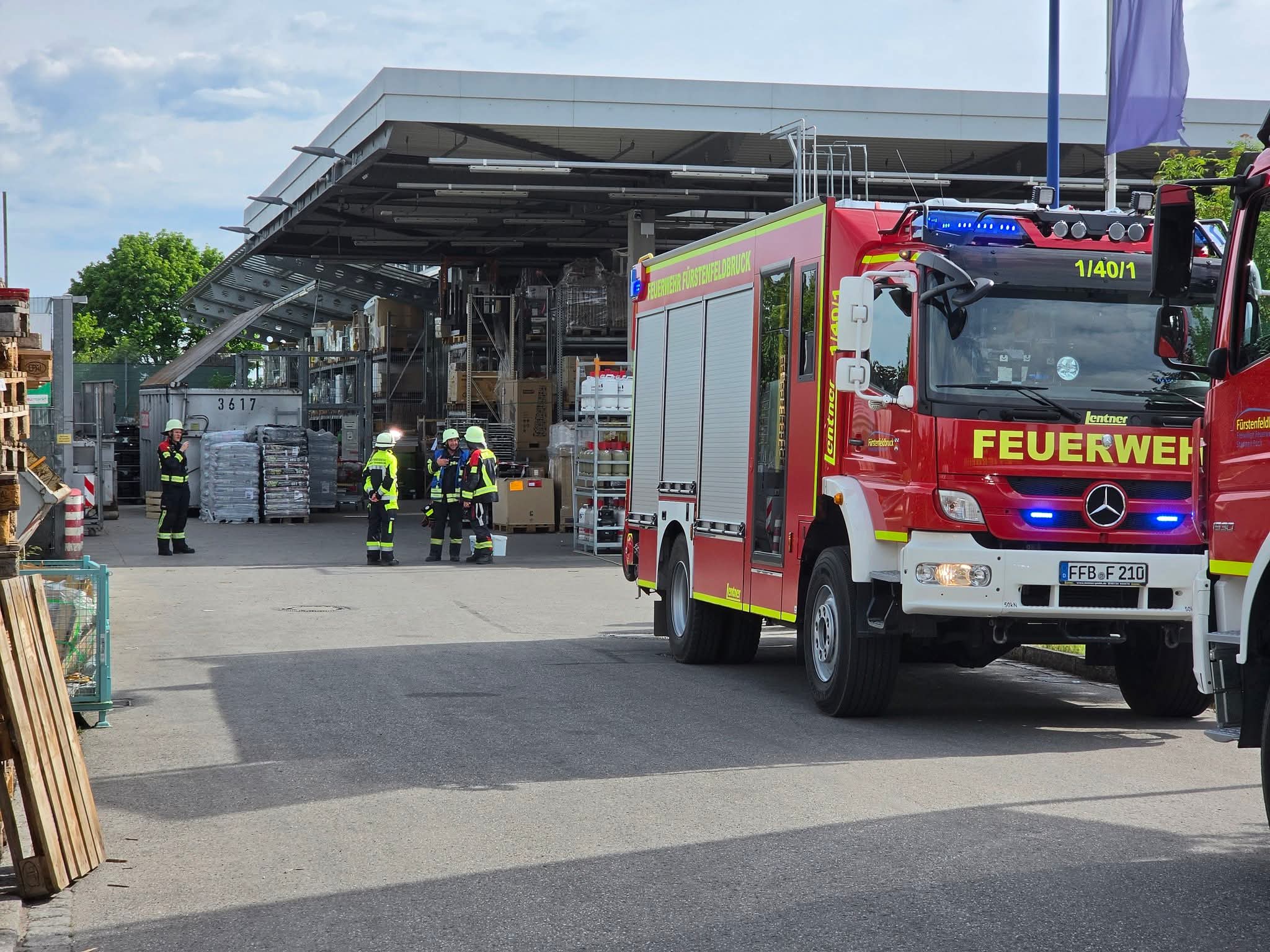 ABC-Einsatz bei sommerlichen Temperaturen