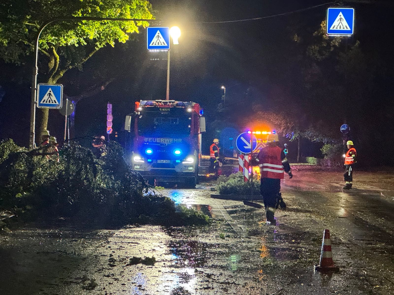 Einsätze der Unwetternacht